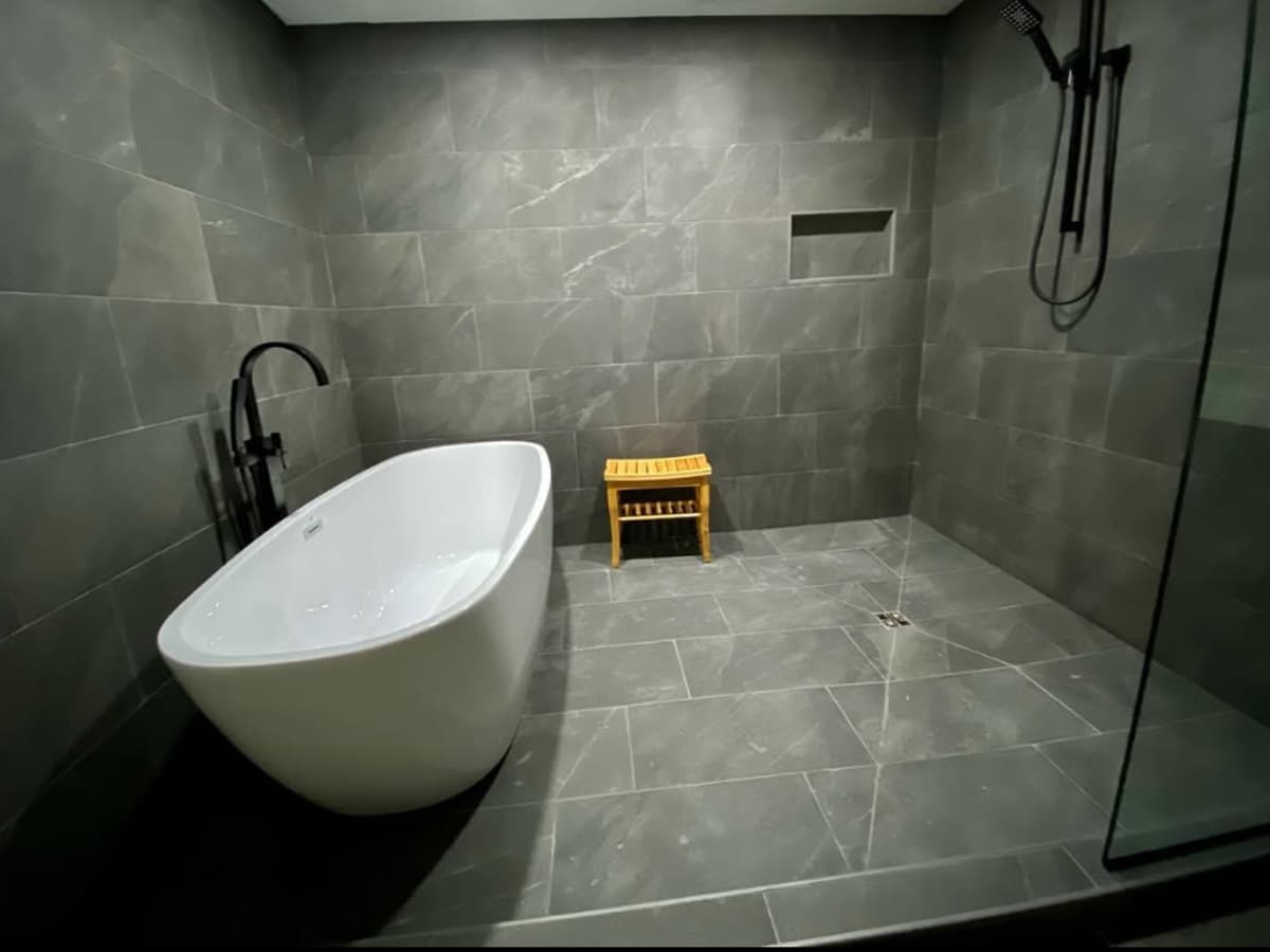Bathroom Renovation by Son of a Builder — Truro NS